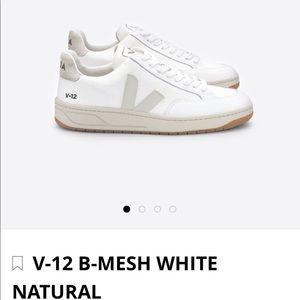 V-12 B-MESH WHITE NATURAL VEJA Shoes